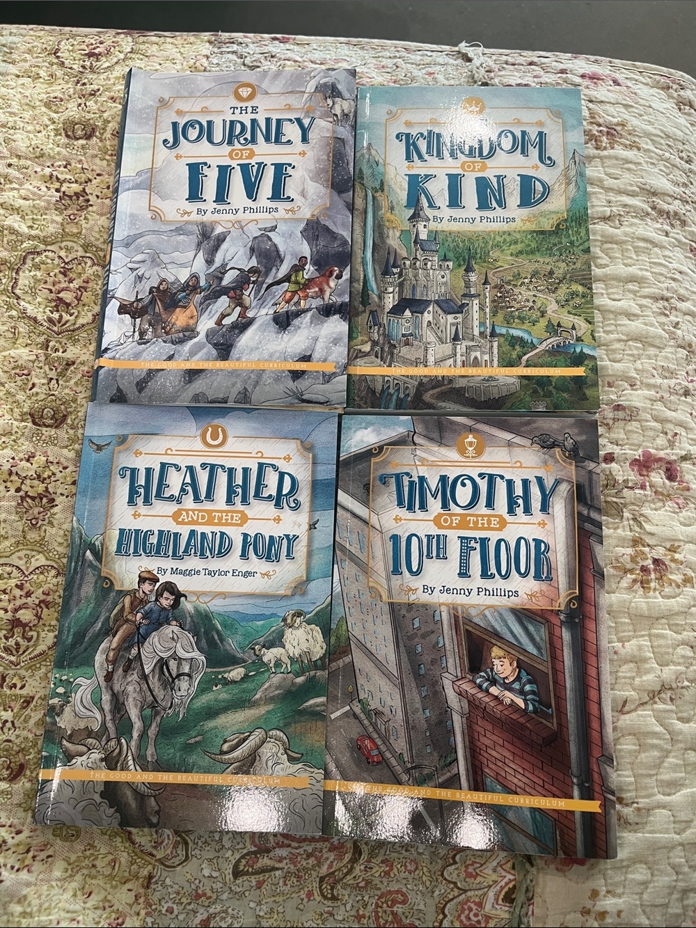 The good and the beautiful- grade/level 3 set of books